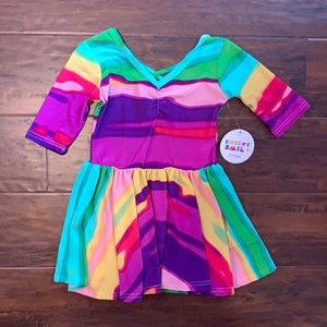 Dot Dot Smile Rainbow Ballerina dress